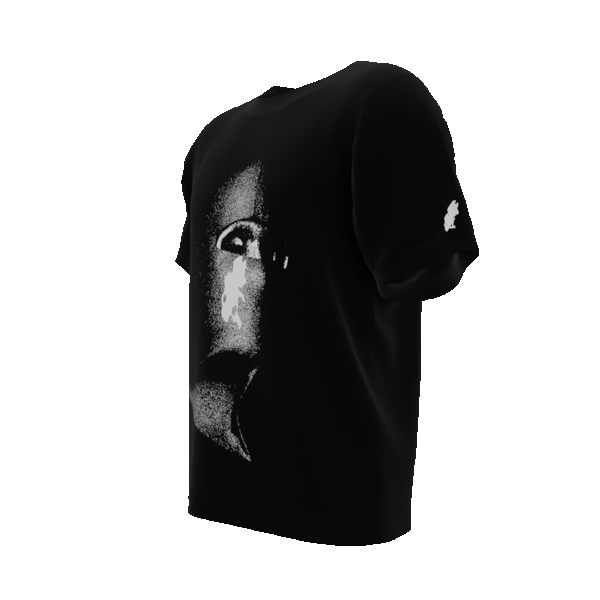 Ski Mask T-Shirt - Black